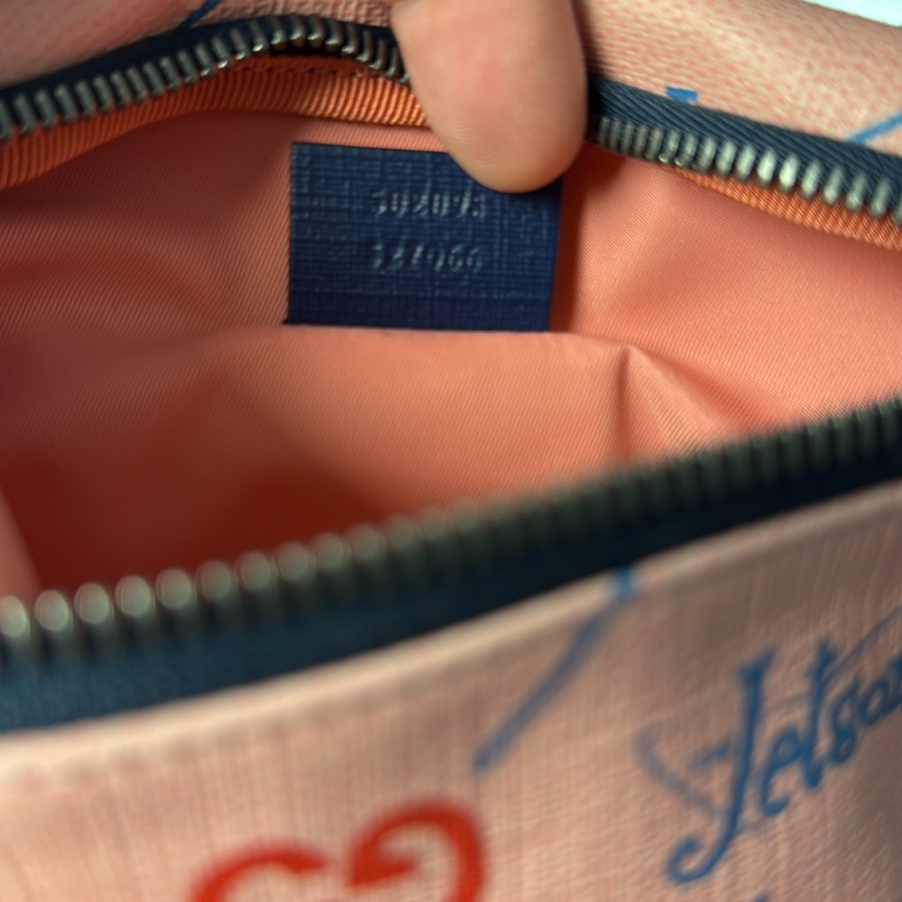 Gucci x Jetsons Pink Belt Bag | Authentic GG Waist Pack - Picture 7 of 7